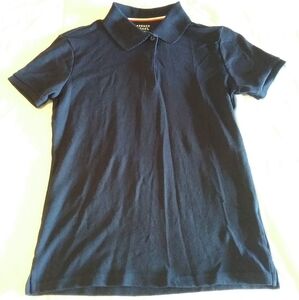 French Toast Polo Shirt with Picot Collar